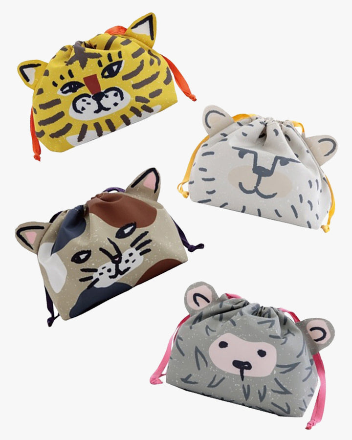 Lunch Bag/Kinchaku, Bisque, Momonga Series