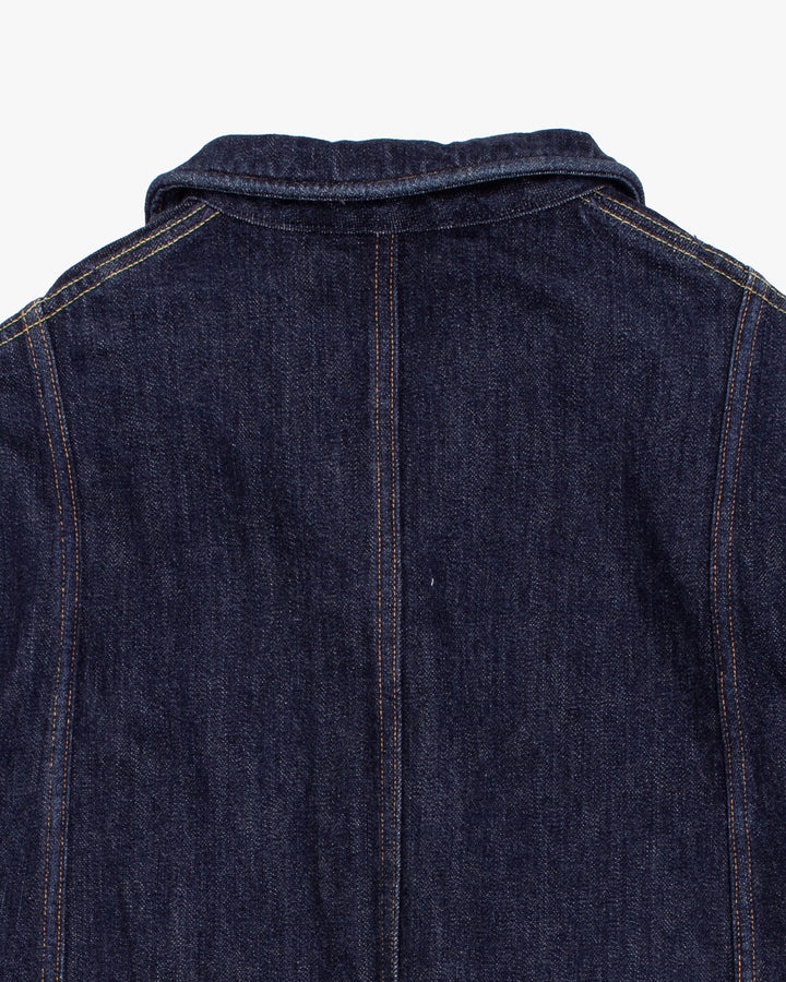 Japanese Repro Denim Jacket, M, Kapital, Dark Wash with Pointed Cuff Detail