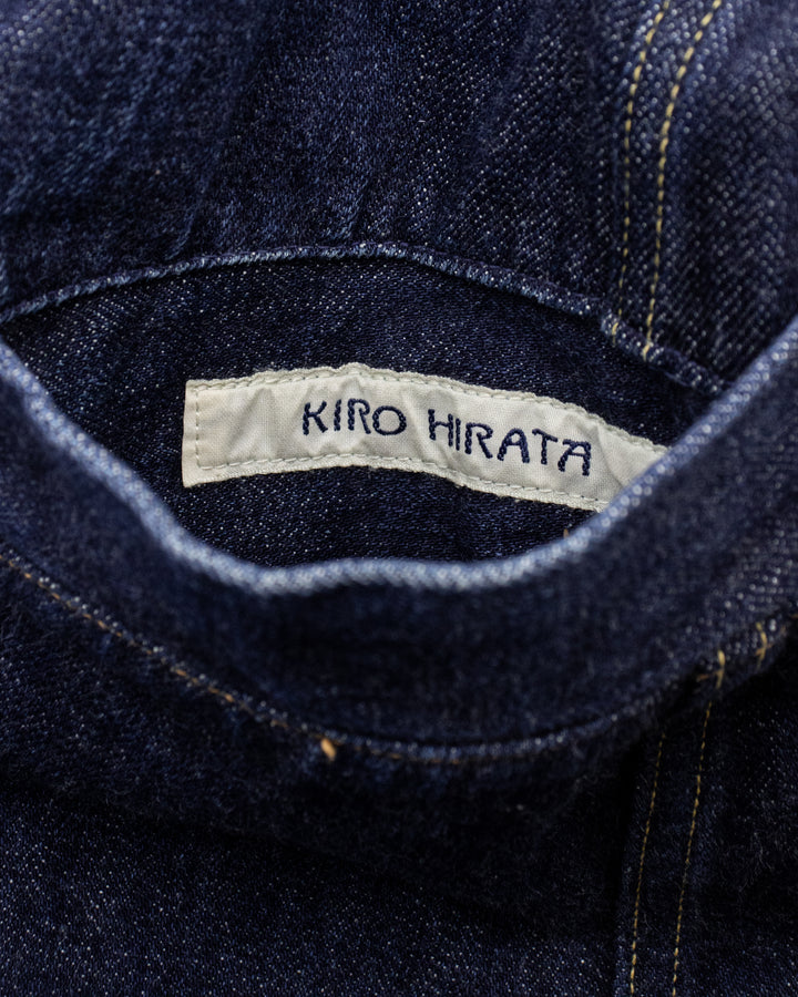 Japanese Repro Denim Jacket, M, Kapital, Dark Wash with Pointed Cuff Detail
