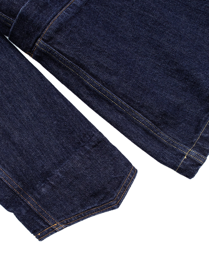 Japanese Repro Denim Jacket, M, Kapital, Dark Wash with Pointed Cuff Detail