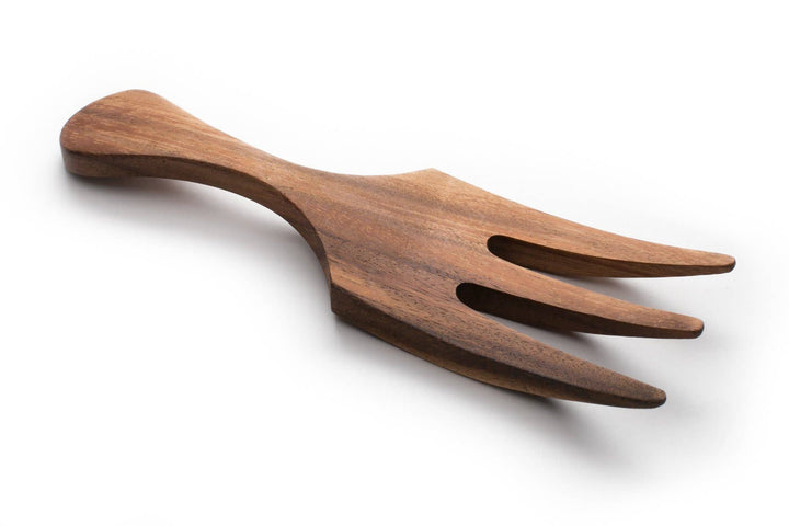 Ironwood Large Fruit and Salad Utensil Set, Acacia, 10"