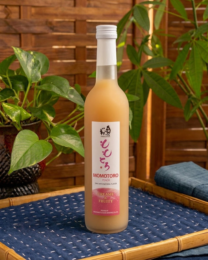 Sake, Okunomatsu, Momotoro, Peach, 500mL