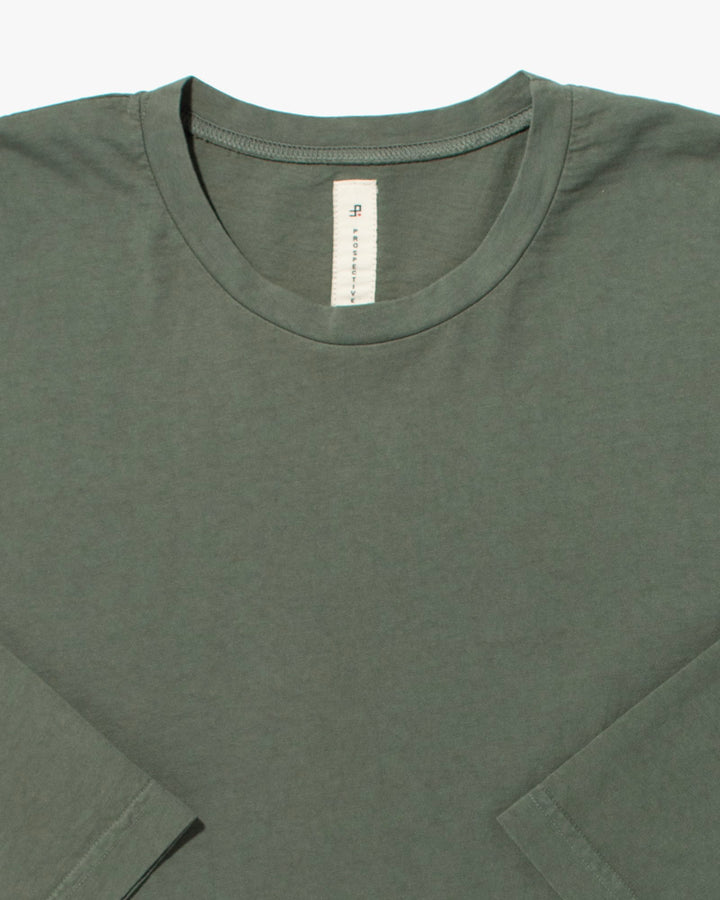 Prospective Flow Shirt, Shiki, Military Green