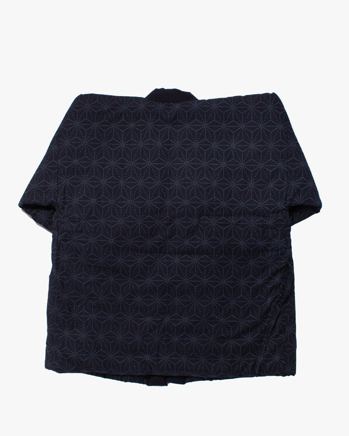 Tok, Hanten, Navy with Asanoha Sashiko Style