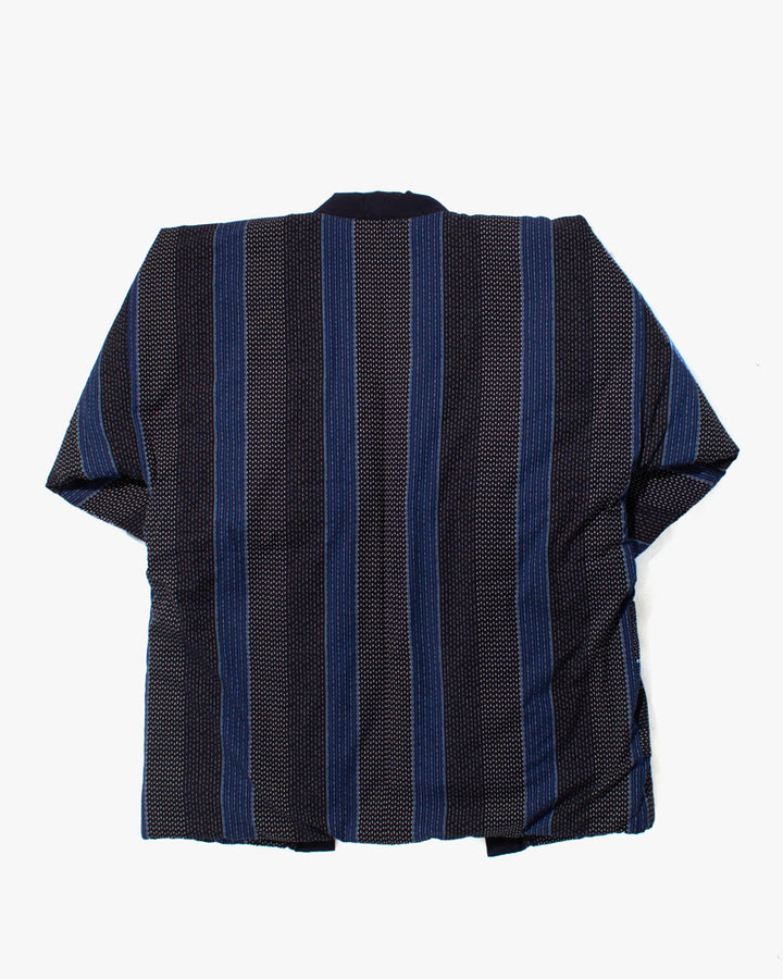 Tok, Hanten, Indigo and Navy Shima, Sashiko Style