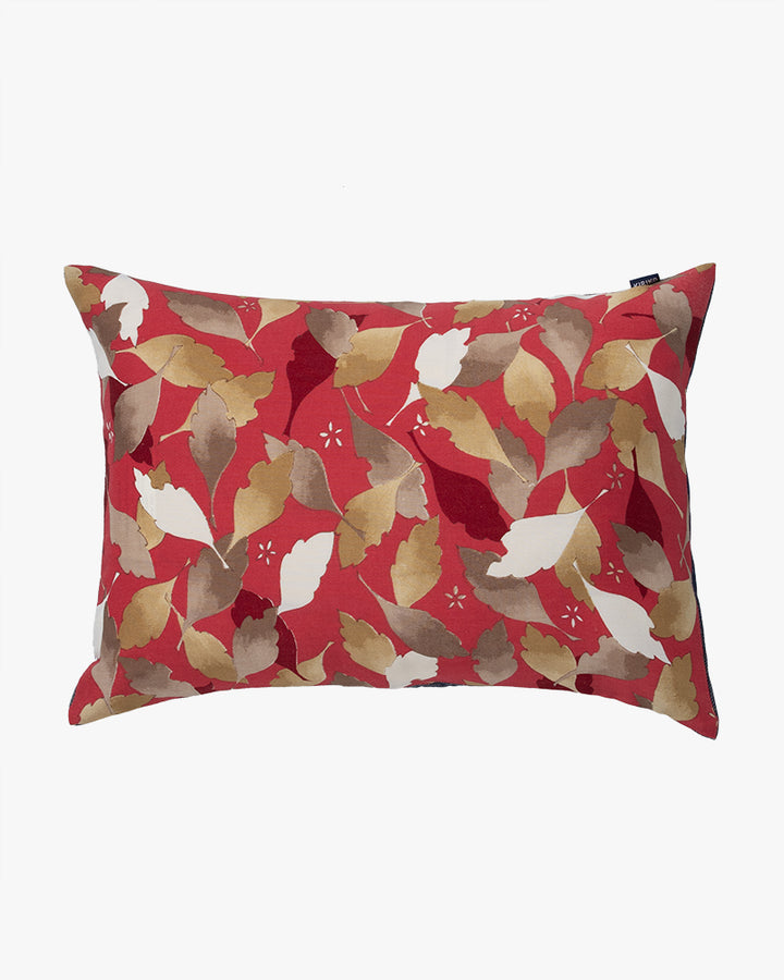 Kiriko Original Pillow, Pink with Leaves