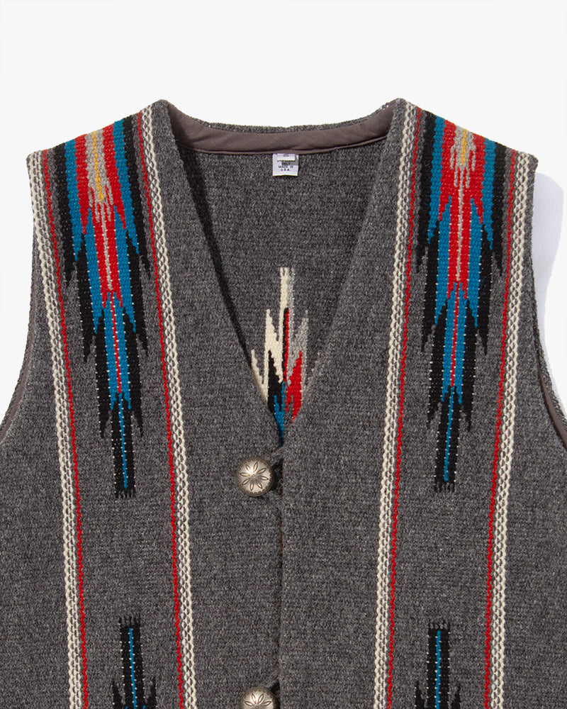 トップス westride ARGYLE CHIMAYO VEST 42 WESTRIDE/ウエストライド】ARGYLE CHIMAYO VEST – Stroke Clothing