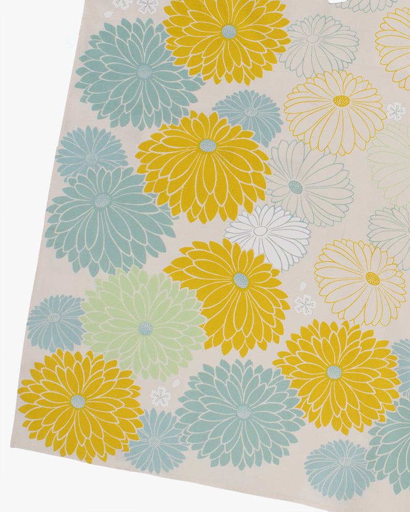 Modern Furoshiki, Musubi, Chrysanthemum by Adeline, 39.5 x 39.5