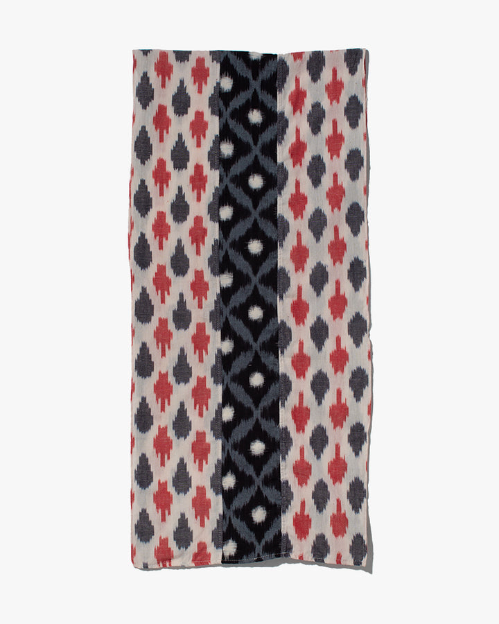 Kiriko Original Scarf, Triple Split, Indian Kasuri, 