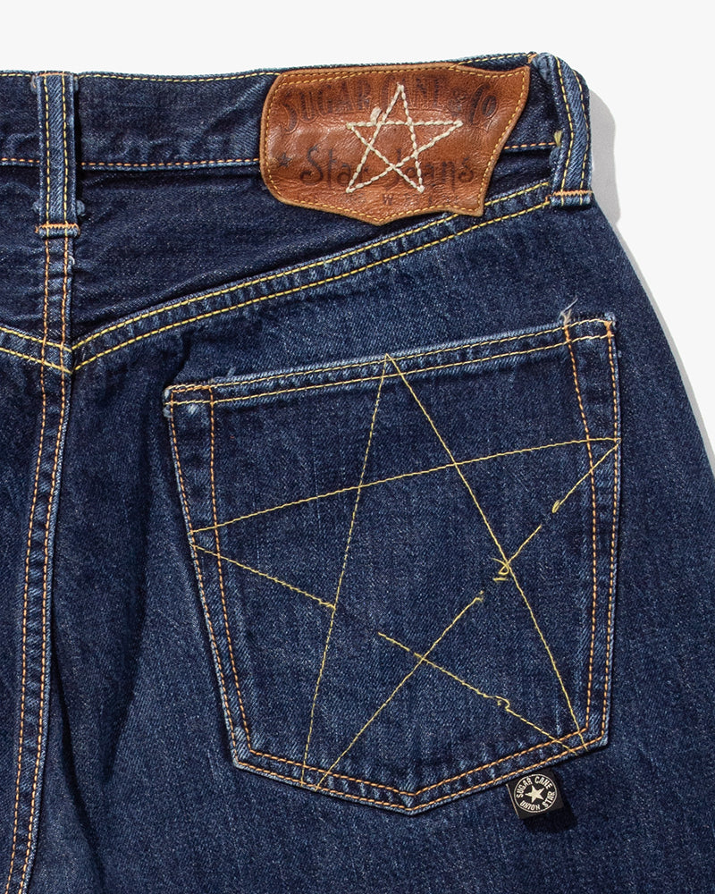 Japanese Repro Selvedge Denim Jeans, Sugar Cane Brand - 33" x 34"