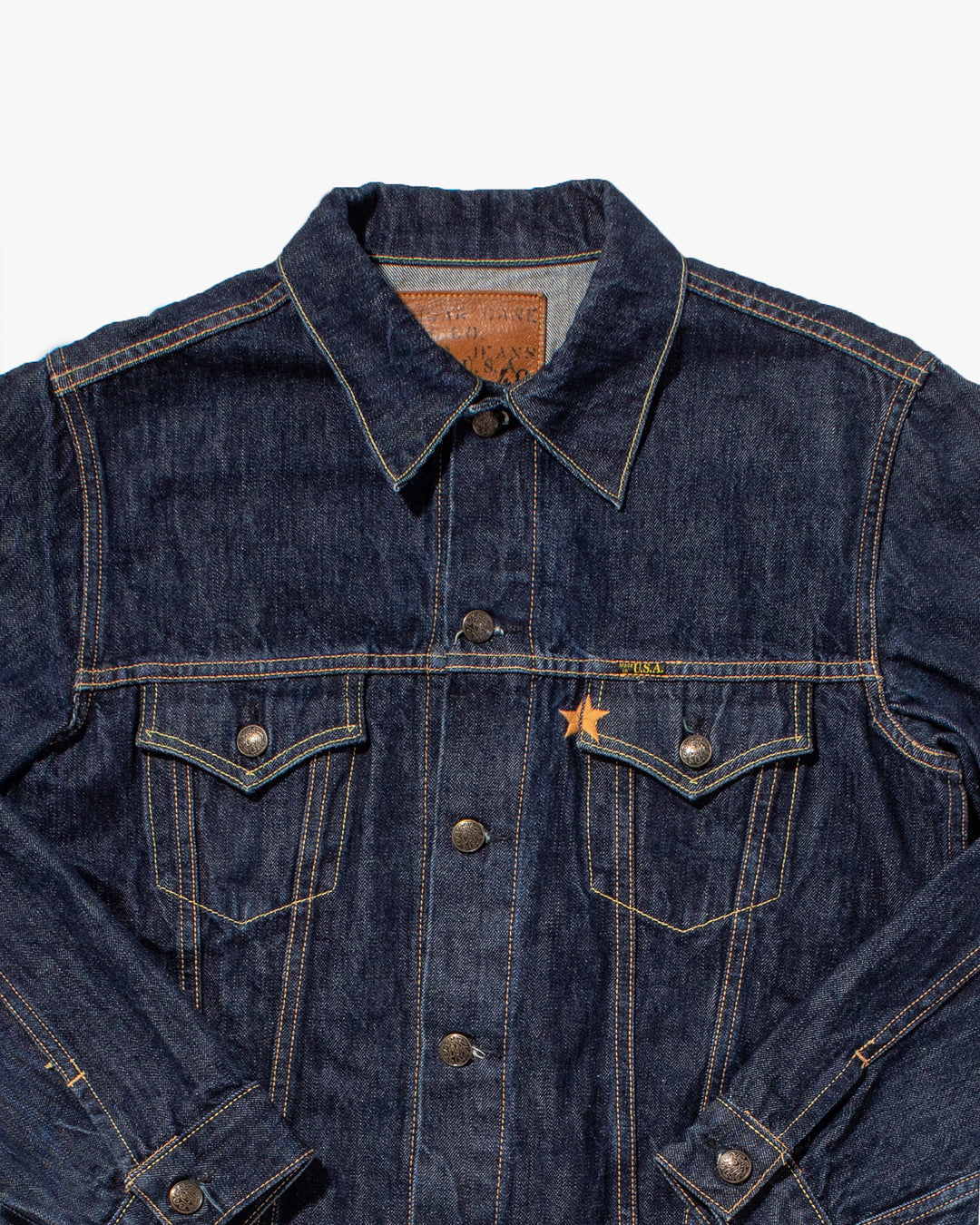 Japanese Repro, Type III Denim Jacket, Sugar Cane Brand, Denim with Embroidered Star