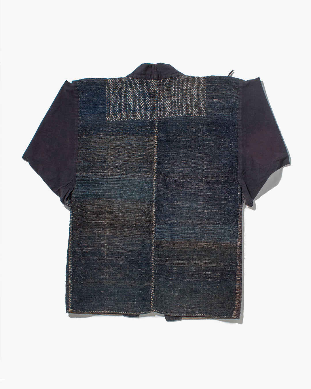 Vintage Noragi Jacket, Indigo Sakiori
