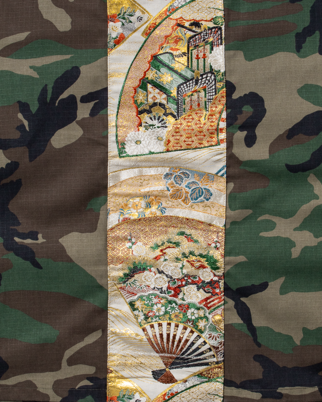 Kiriko Custom Military Jacket, Camo Patched, Yellow Pocket and Nami