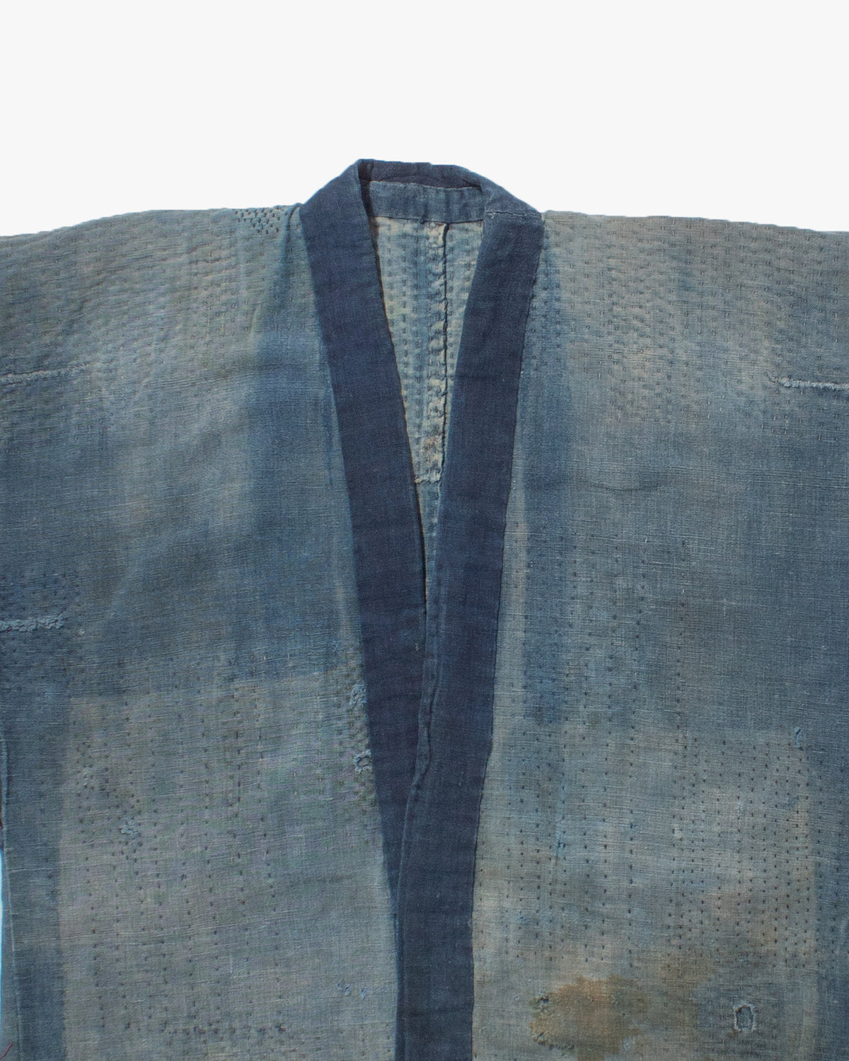 Vintage Noragi Jacket, Partially Sashiko Stitched Indigo #2