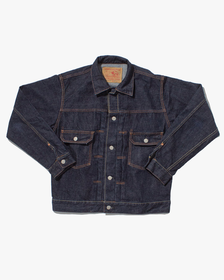 Japanese Repro, Pherrow's X Stormy Blue, Type II Selvedge Denim Jacket-40