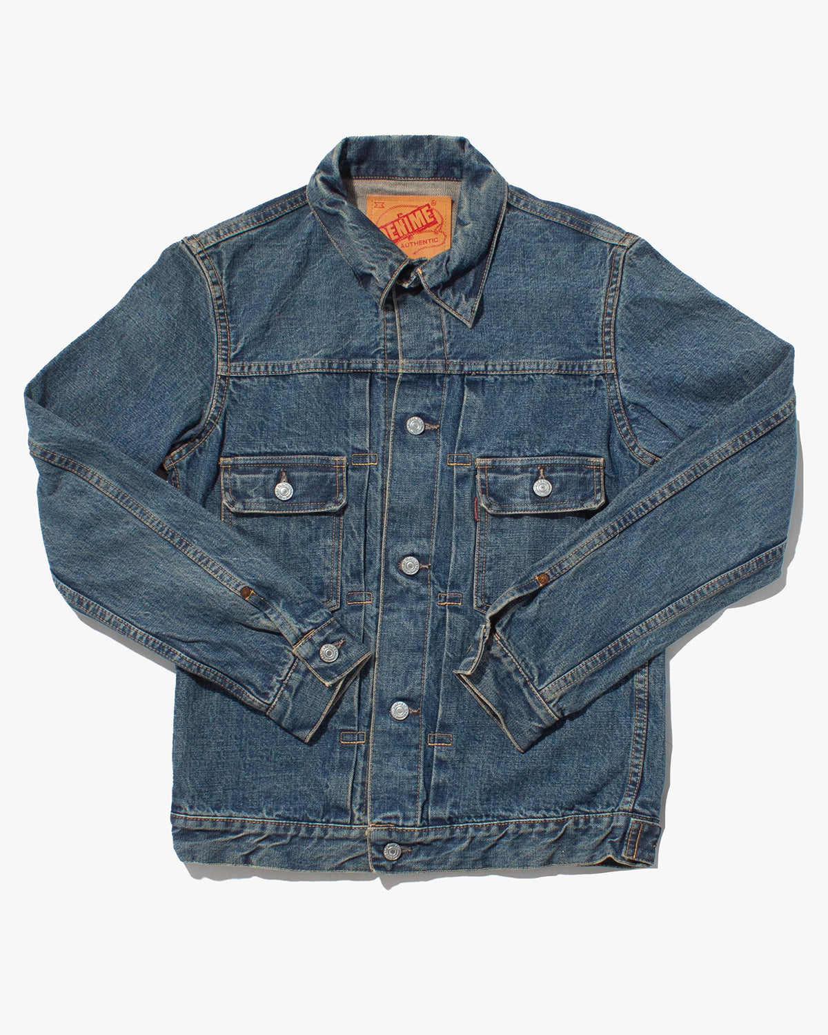 Japanese Repro, Denime Authentic, Type II Denim Jacket- 40