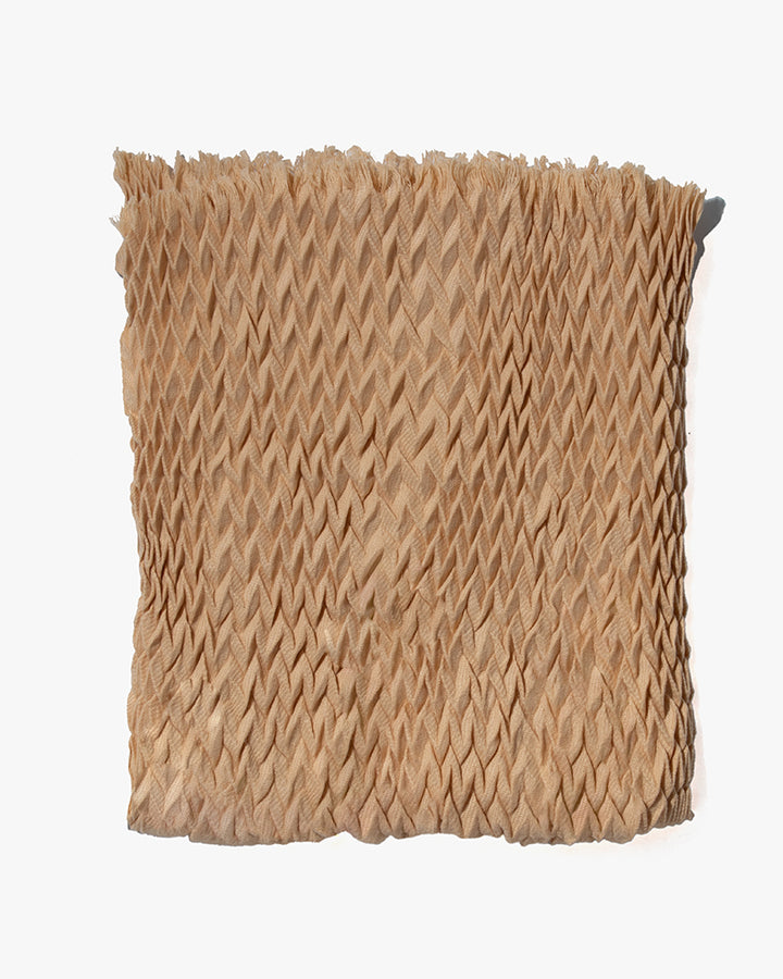 Wa-Modern Scarf, Yagasuri, Beige