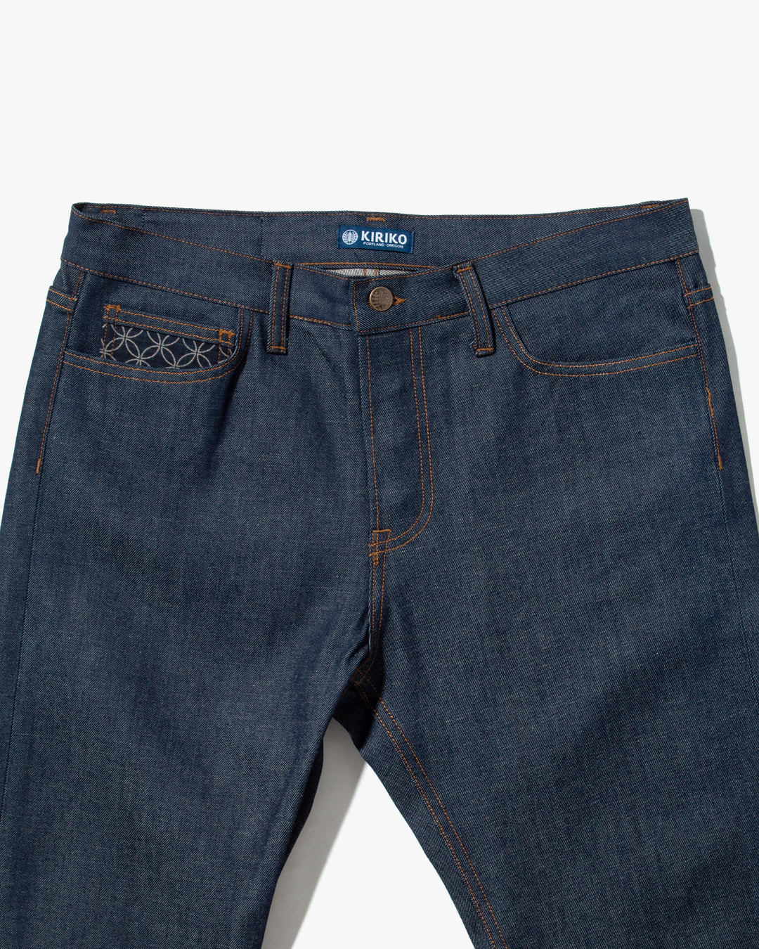 Kiriko Original Denim Jeans, US Made 12.5 oz. Premium Selvedge, Raw, Shippou