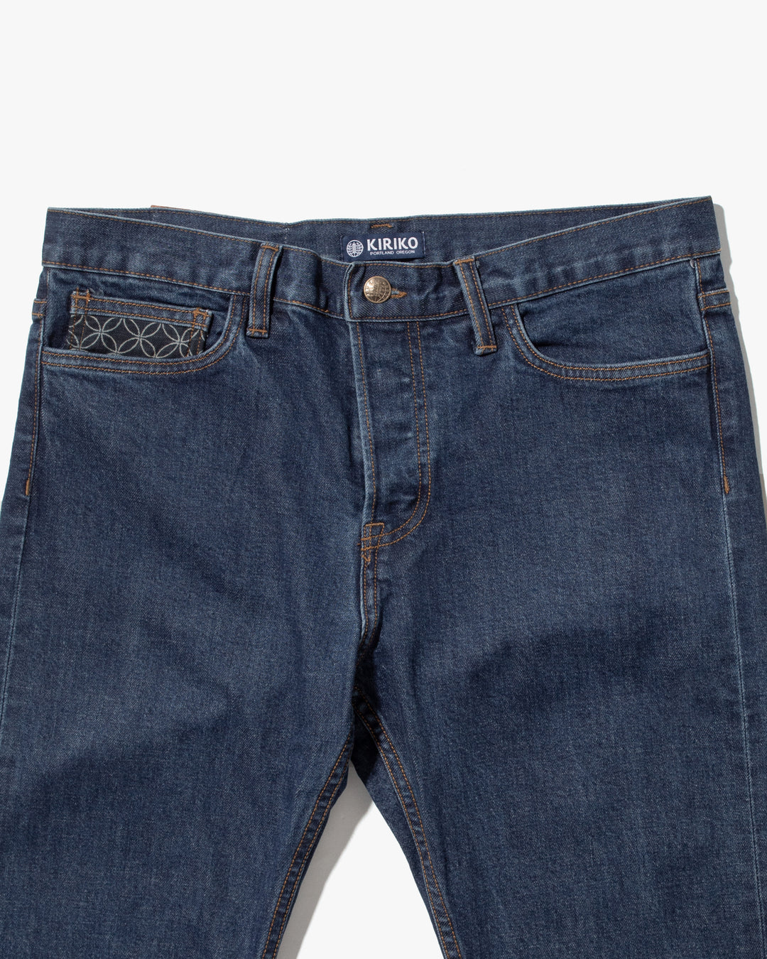 Kiriko Original Denim Jeans, US Made 12.5 oz. Premium Selvedge, One Wash, Shippou