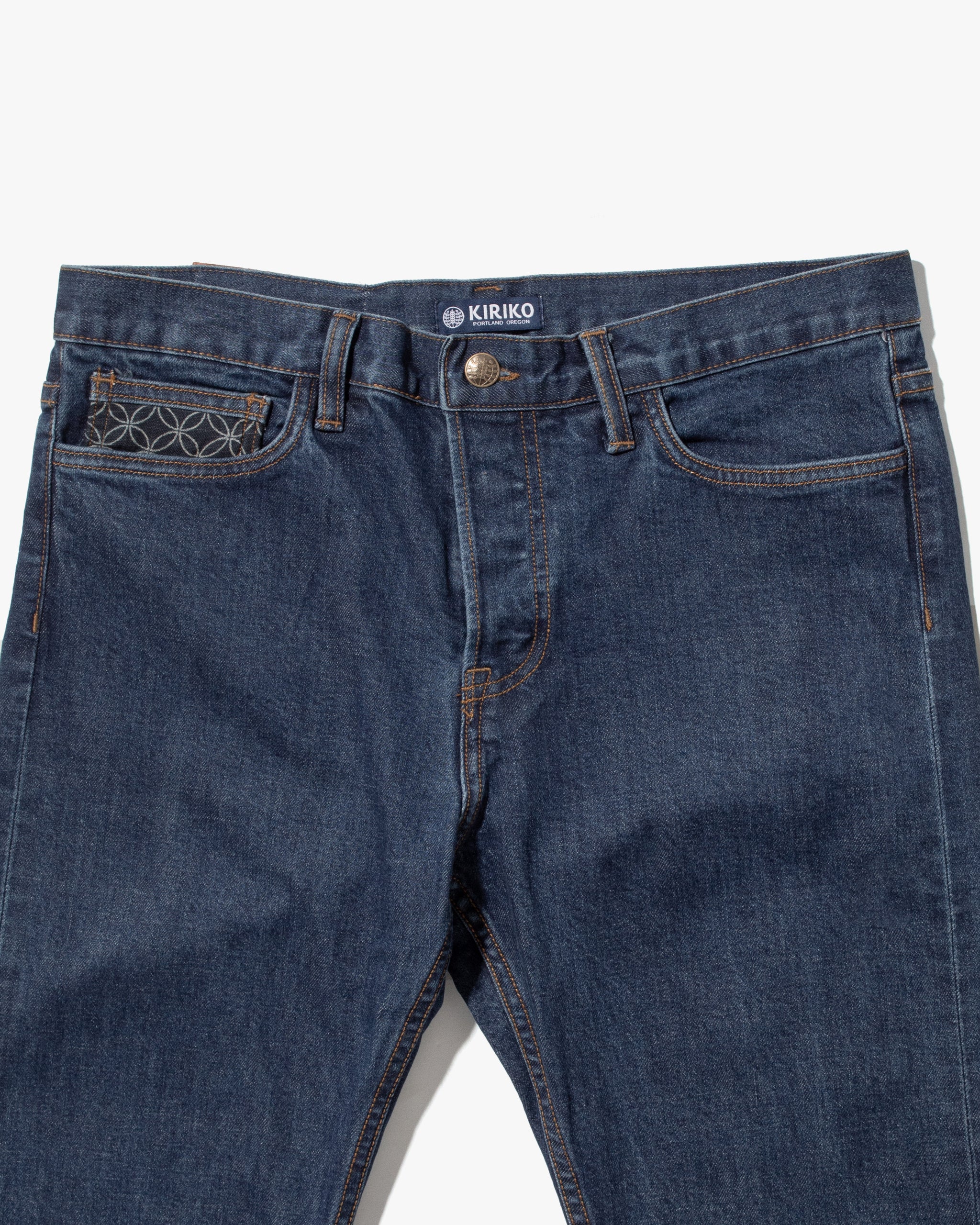 Kiriko Original Denim Jeans, US Made 12.5 oz. Premium Selvedge