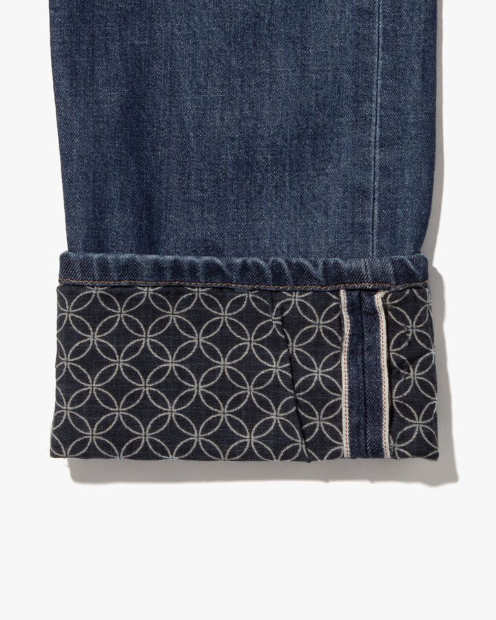 Kiriko Original Denim Jeans, US Made 12.5 oz. Premium Selvedge, One Wash, Shippou