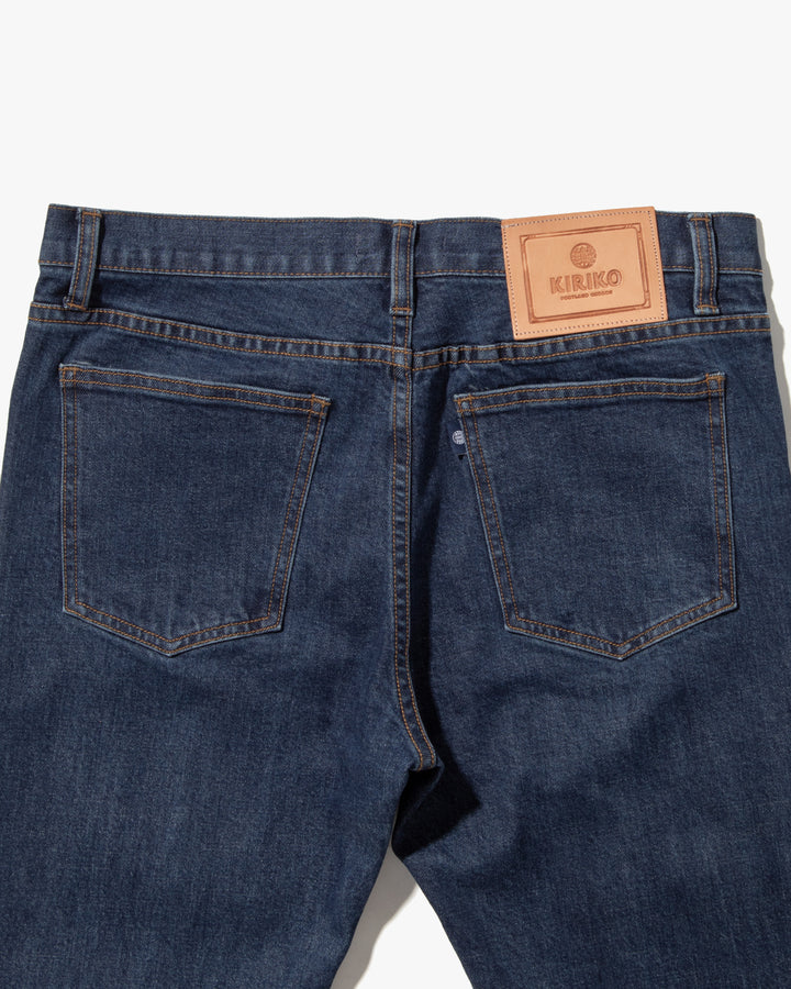 Kiriko Original Denim Jeans, US Made 12.5 oz. Premium Selvedge, One Wash, Shippou