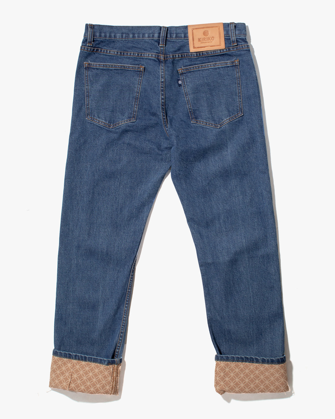 Kiriko Original Denim Jeans, US Made 12.5 oz. Premium Selvedge, Bleach Wash, Shippou