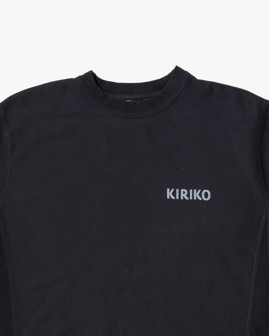 Kiriko Original Crewneck, Printed Ainu, Navy