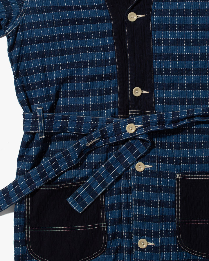 Japanese Repro Denim Coverall, FDMTL, Full Length, Contrast Stitch - M
