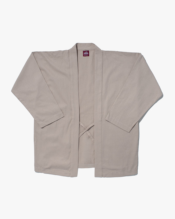 Wa-Modern, Herringbone Haori Jacket, Natural