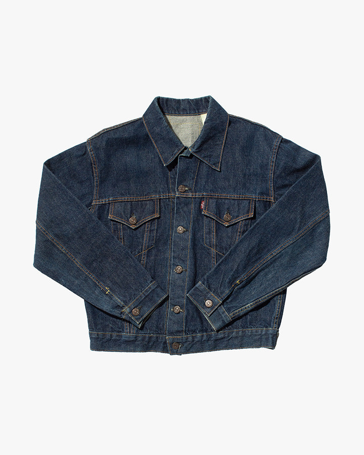 Japanese Repro Type III Trucker Jacket, Sugar Cane & Co, Dark Wash Denim - L