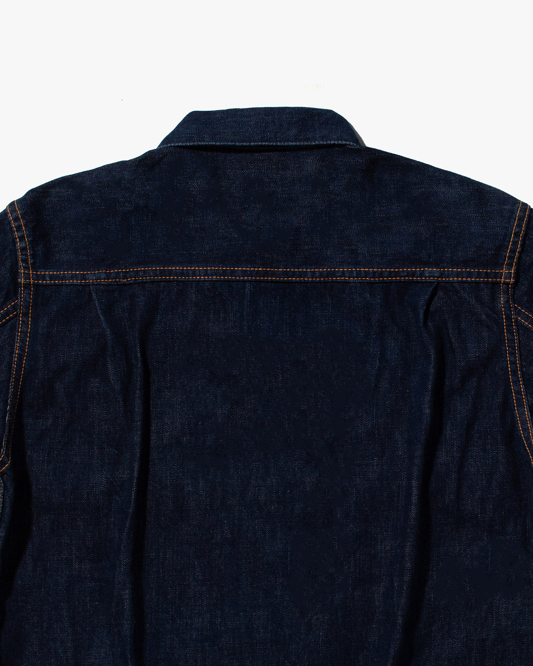 Japanese Repro Type II Denim Jacket, Momotaro Jeans, Front Pleats &amp; Pink Contrast Stitch - L