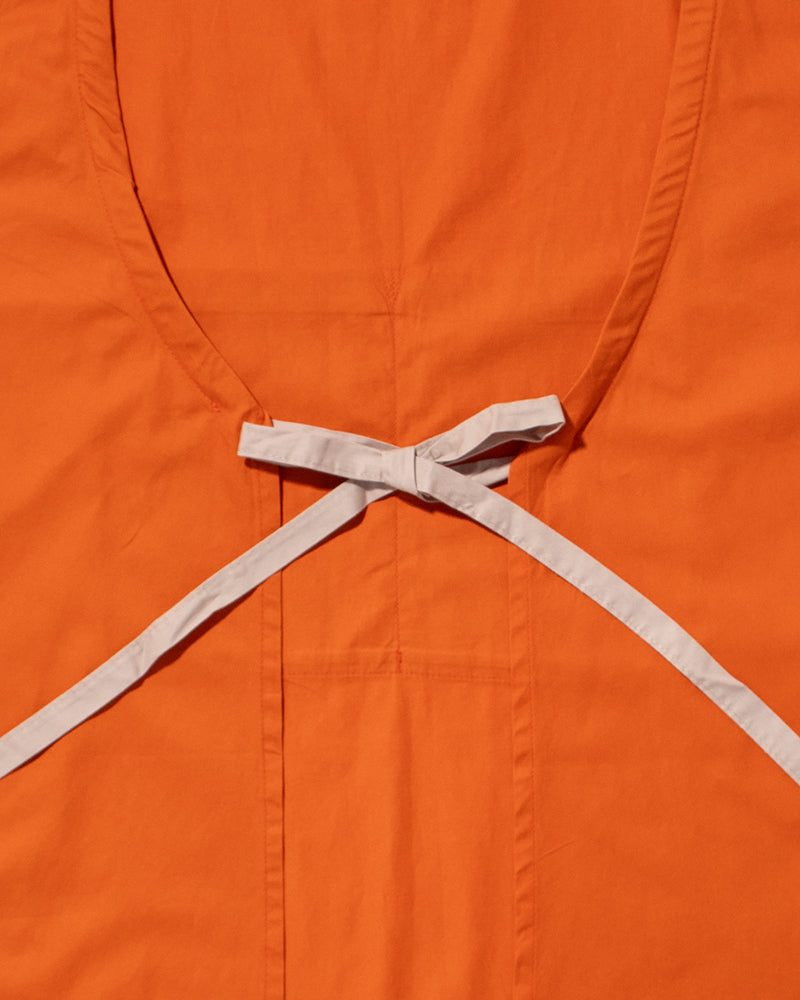 Bisque Whimsy Long Wrap Apron - Orange