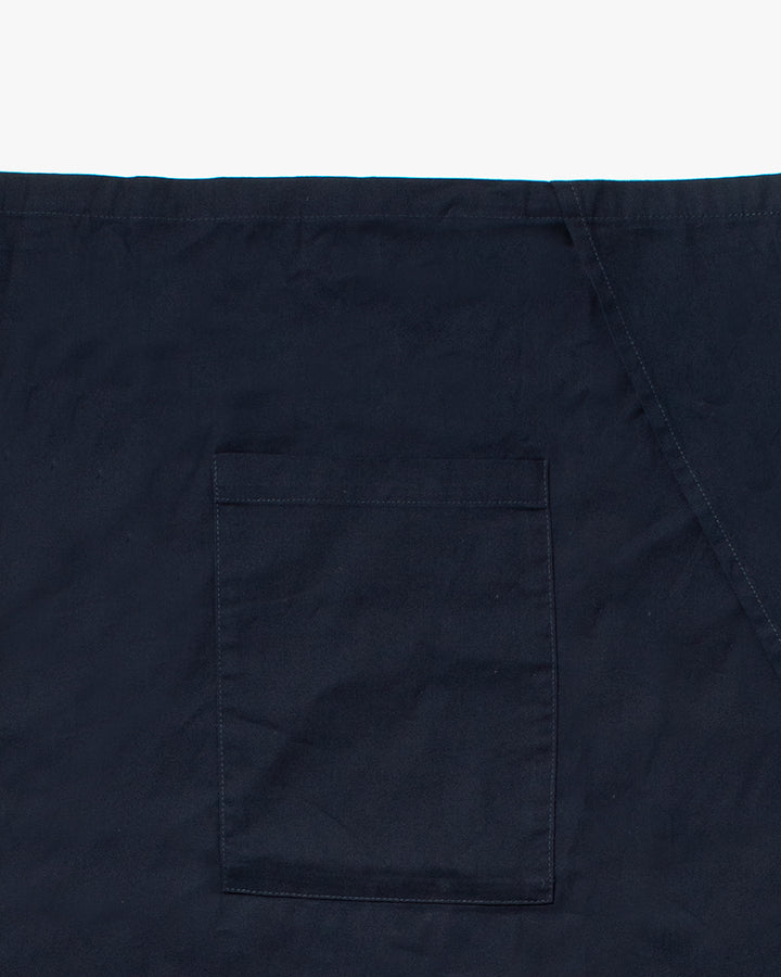 Bisque Whimsy Waist Wrap Apron - Navy