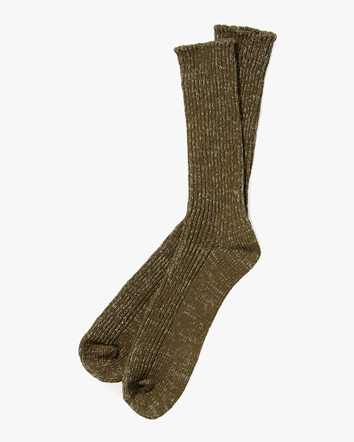 Knitwin, Crew Socks, Boston, Cotton and Hemp, Khaki