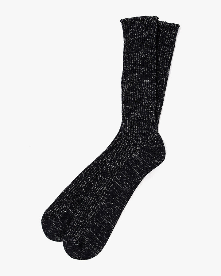 Knitwin, Crew Socks, Boston, Cotton and Hemp, Midnight