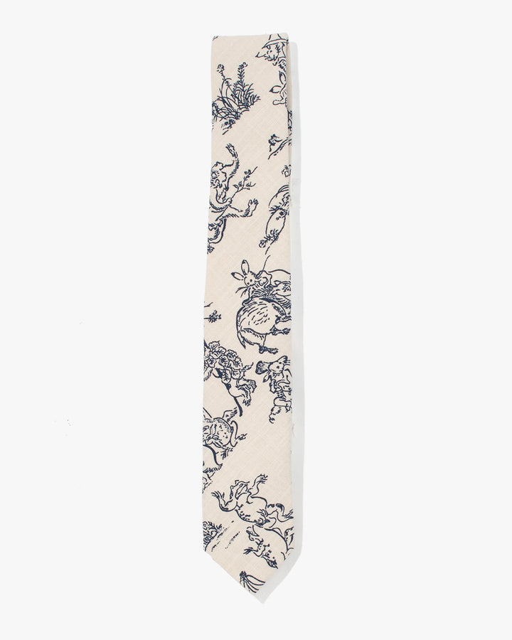 Kiriko Original Tie, Cream, Choju-Giga