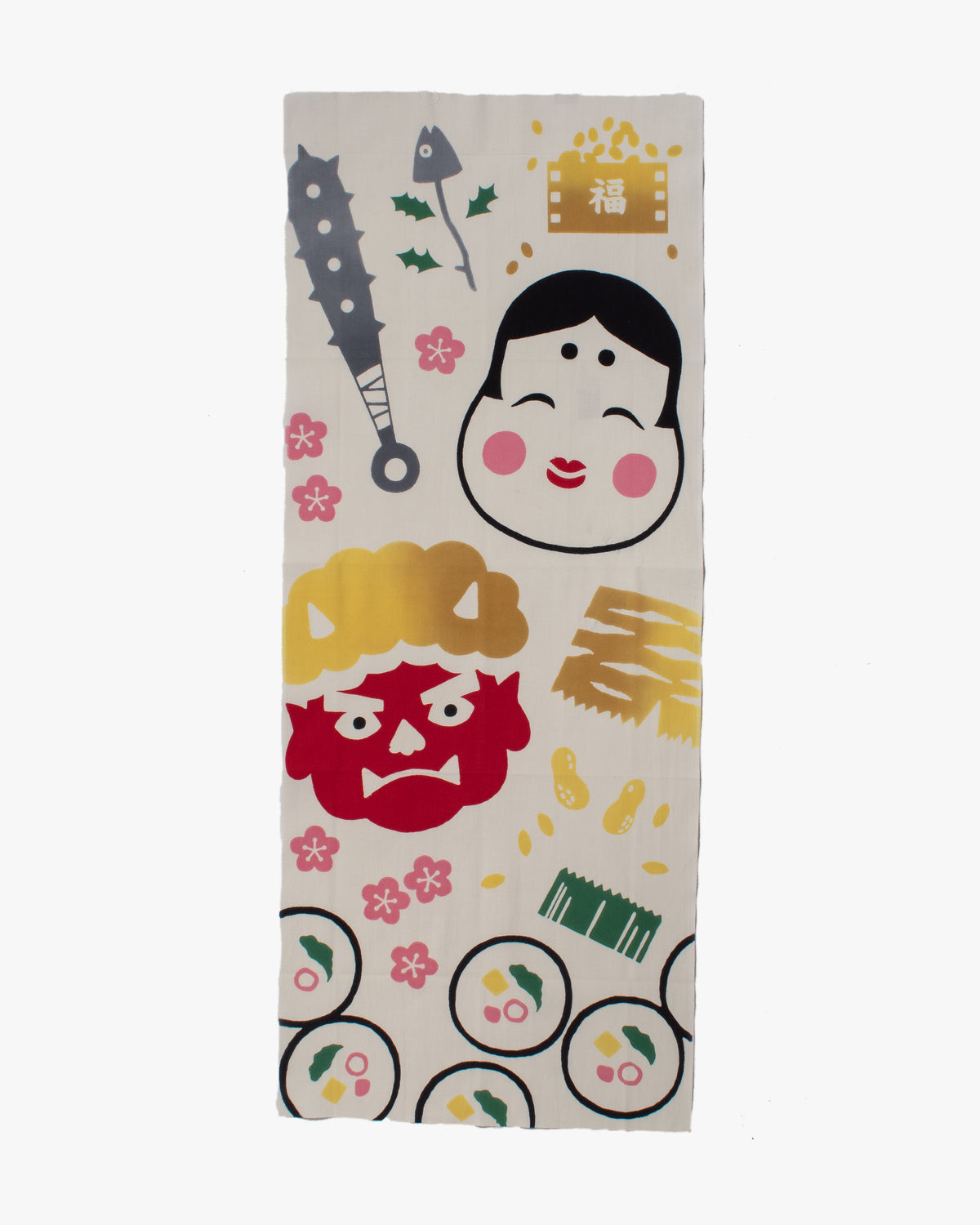 Tenugui, Chusen-Zome, Setsubun Celebrations