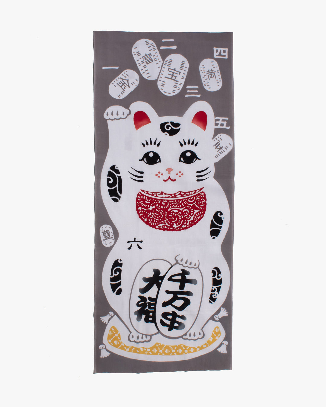 Tenugui, Chusen-Zome, Lucky Cat