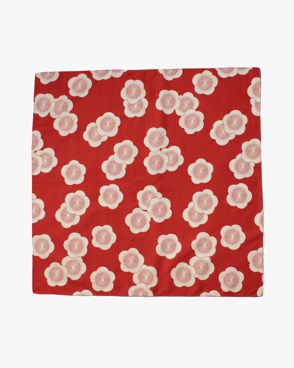 Modern Furoshiki, Musubi, Reversible, Isa Monyo, Ume, Lime Green and Orange, 27.5" x 27.5"