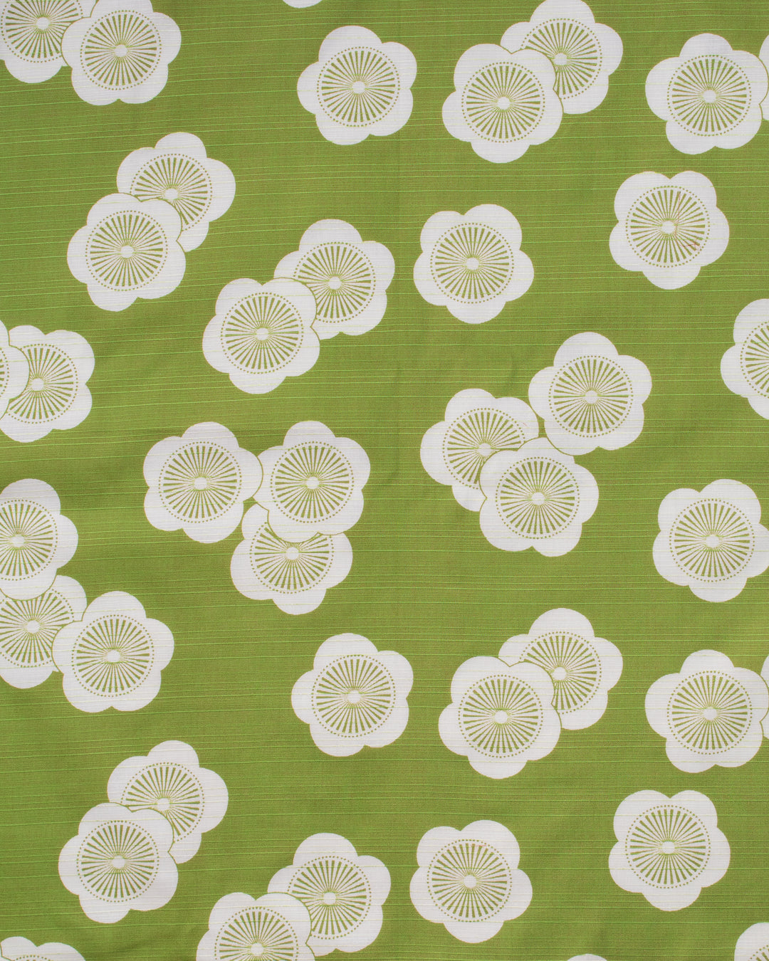 Modern Furoshiki, Musubi, Reversible, Isa Monyo, Ume, Lime Green and Orange, 27.5" x 27.5"