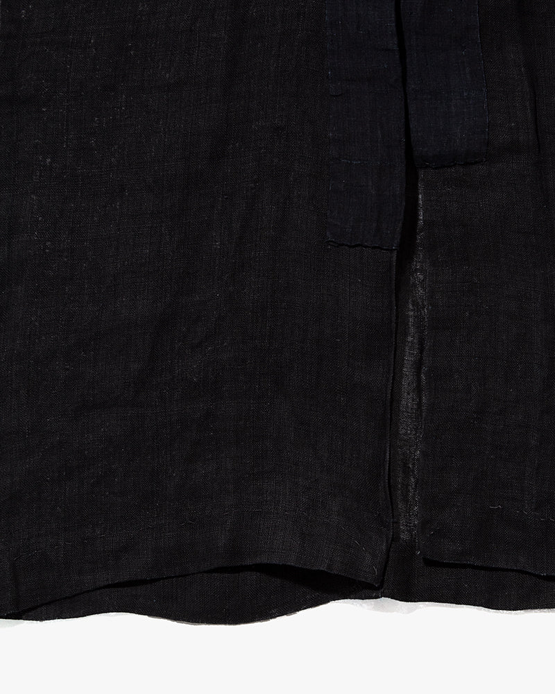 Vintage Noragi Jacket, Partially Sashiko Stitched, Indigo with White Hishi