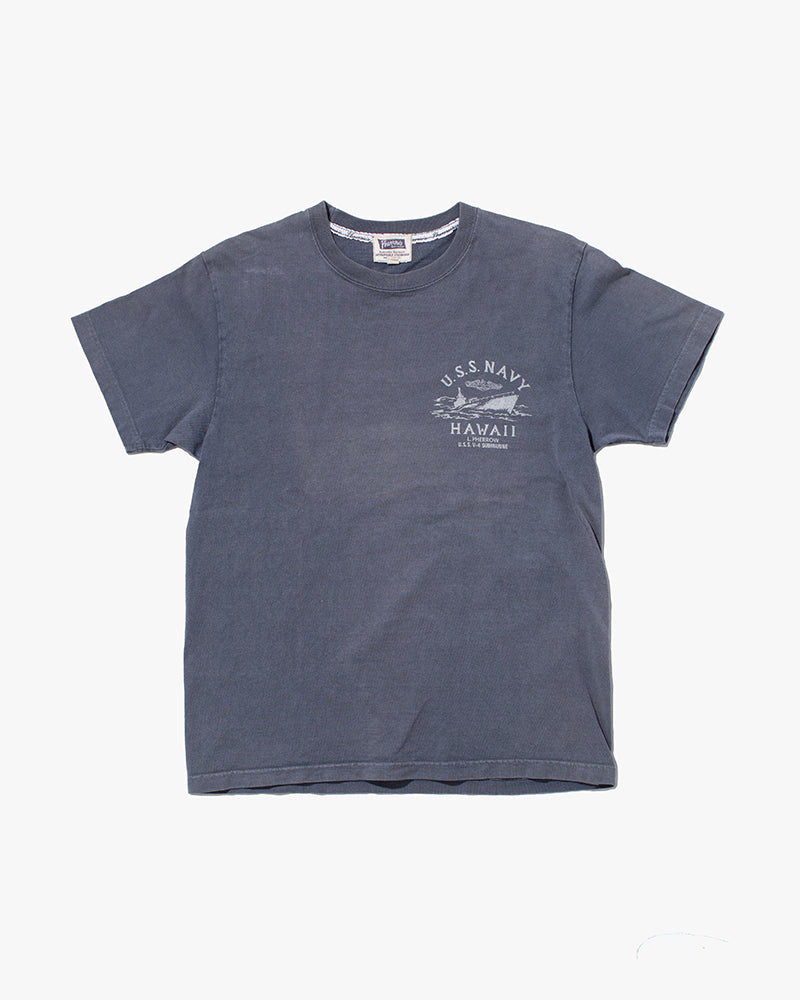 Japanese Repro T Shirt, Pherrows, Faded Blue - 38