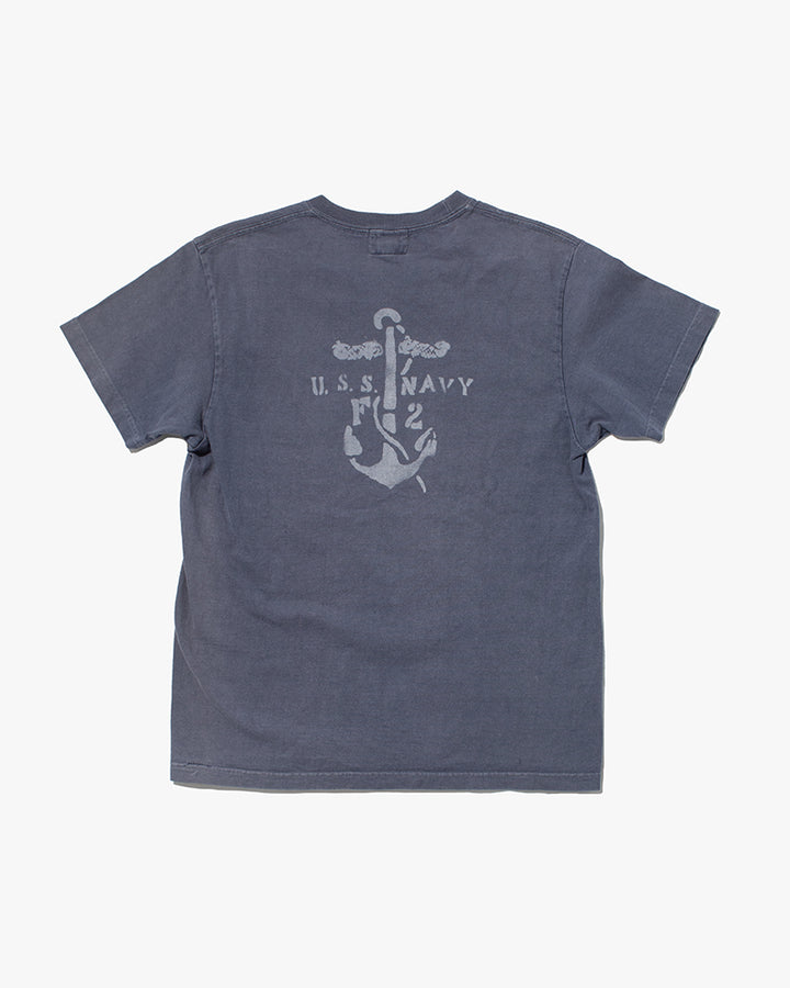 Japanese Repro T Shirt, Pherrows, Faded Blue - 38
