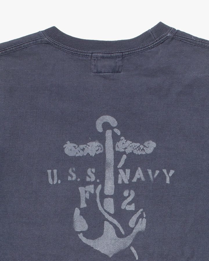 Japanese Repro T Shirt, Pherrows, Faded Blue - 38