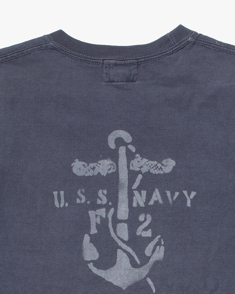 Japanese Repro T Shirt, Pherrows, Faded Blue - 38