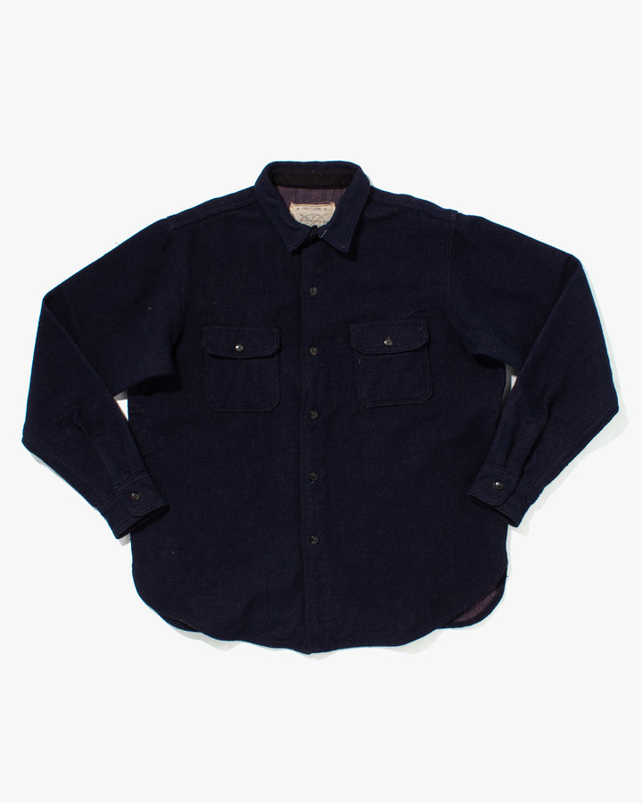 Japanese Repro Chore Coat, Kapital, Dark Blue Wool - L