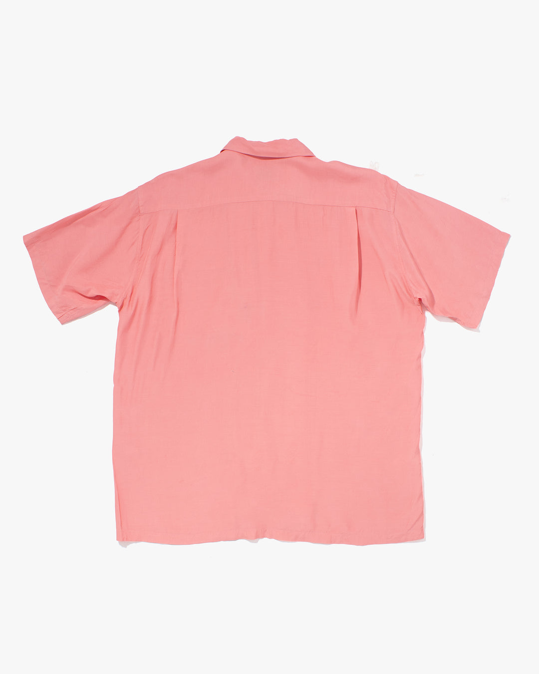 Japanese Repro Button Up Shirt, Style Eyes, Pink - L