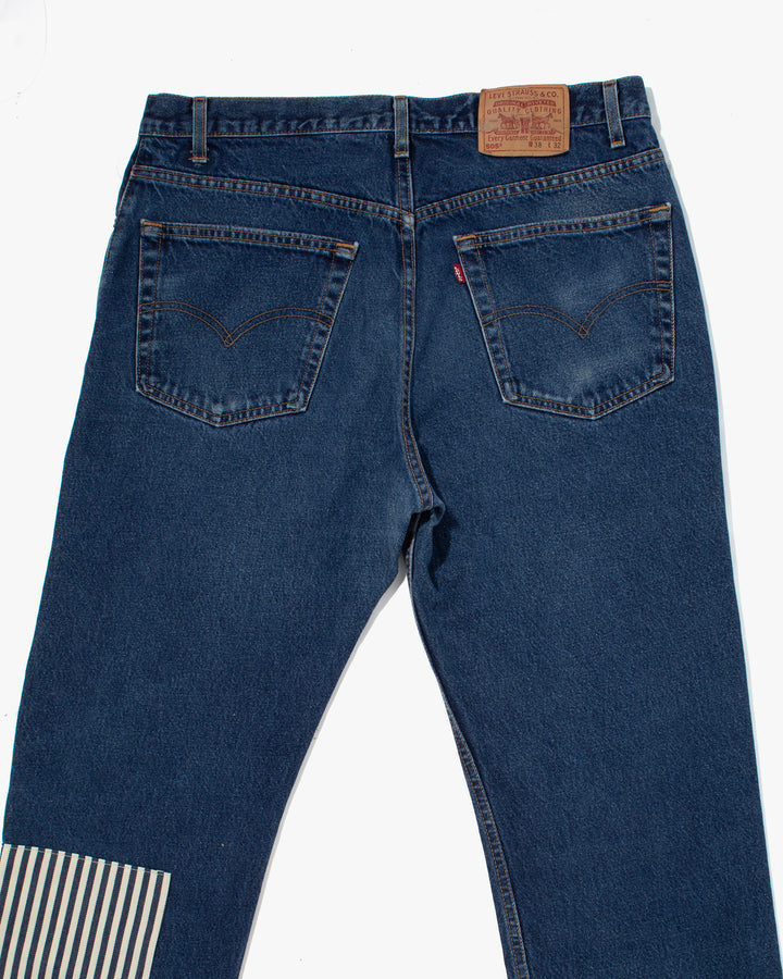 Kiriko Custom Patched Denim Jeans, 3