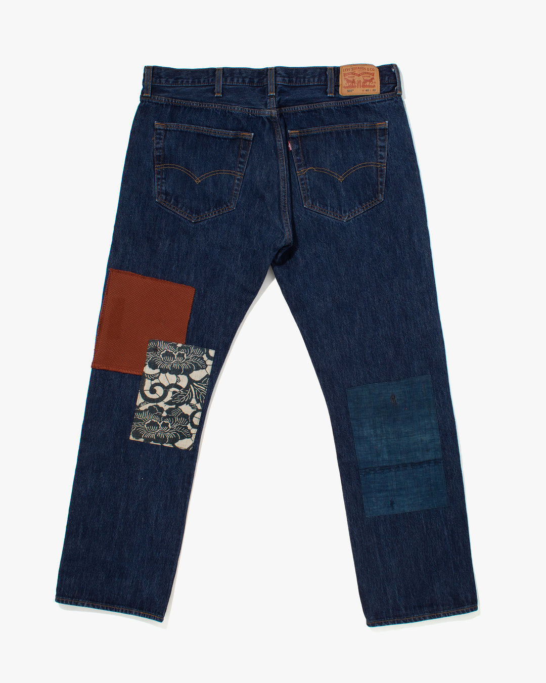 Kiriko Custom Patched Denim Jeans, 2